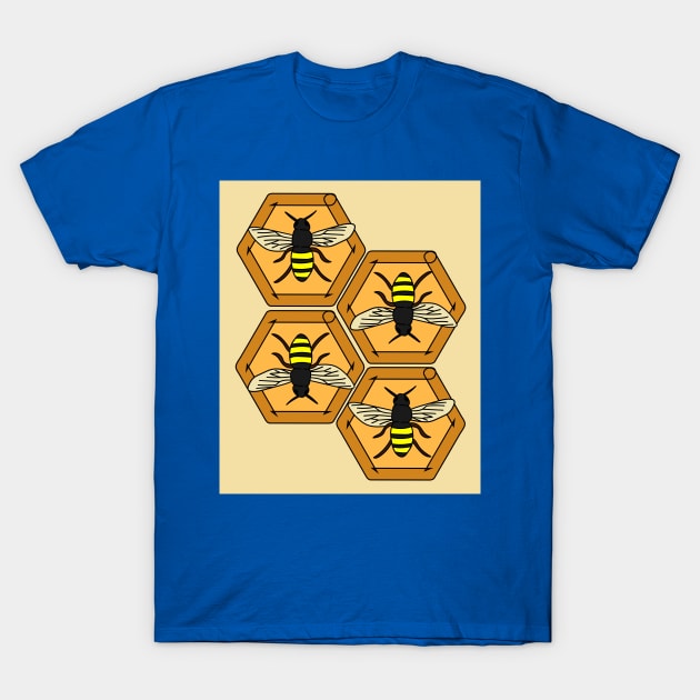 Sweet Honey Bees Beekeeper Beekeeper T-Shirt by flofin